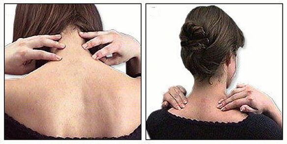 Massage survonique pour l'ostéochondrose du cou