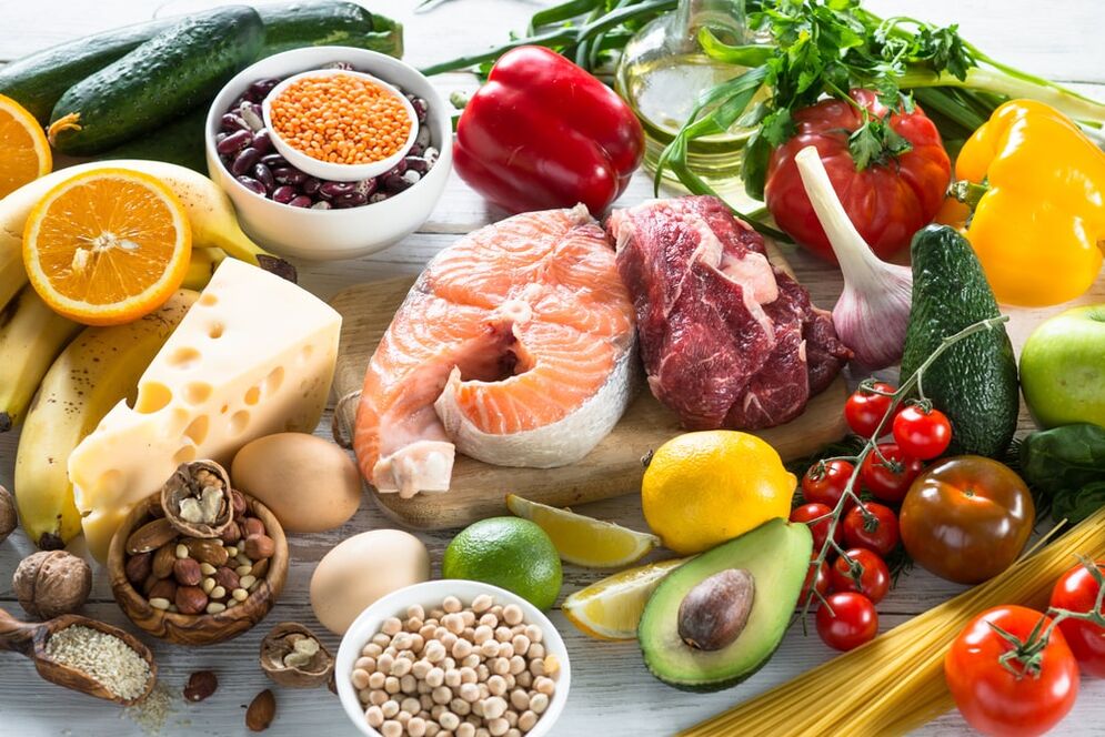 Nutrition saine pour l'ostéochondrose